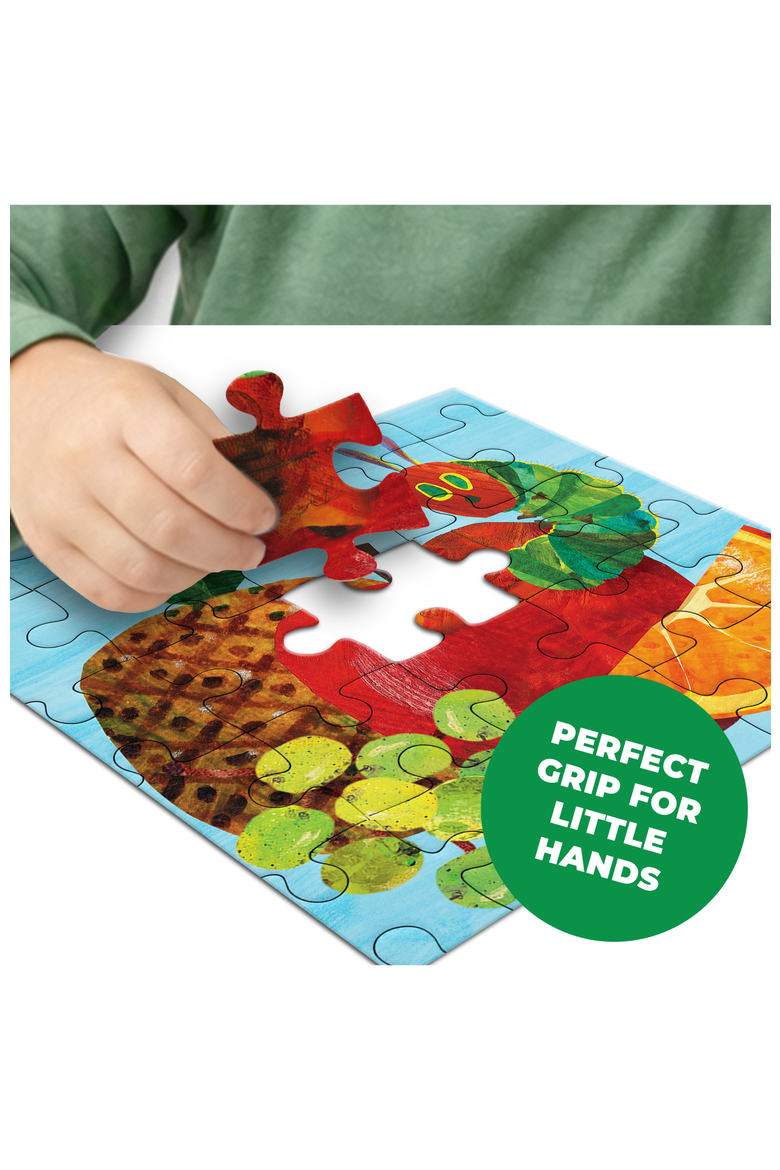 Hungry Caterpillar 25 Piece Puzzle, Alternate, color, Multicolor