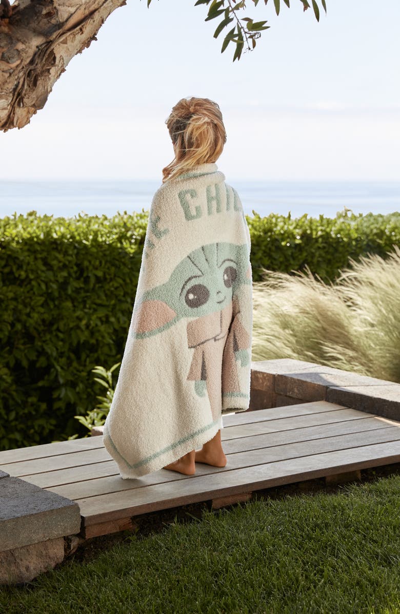 Barefoot Dreams<sup>®</sup> CozyChic<sup>™</sup> Grogu Stroller Blanket, Alternate, color,