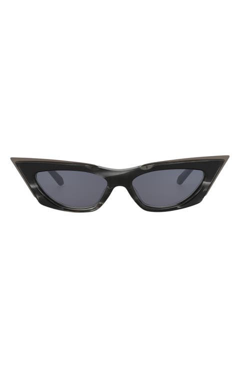 55mm Cat Eye Sunglasses