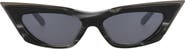 Valentino 55mm Cat Eye Sunglasses