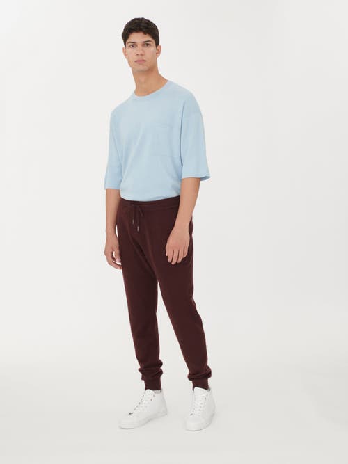 Gobi Mongolian Cashmere Cashmere Jogger In Decadent Chocolate