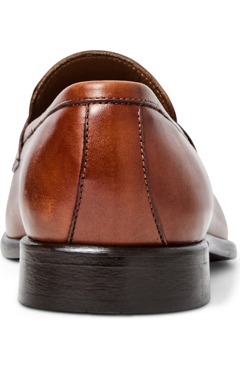 Bruno Magli Verona Apron Toe Penny Loafer, Alternate, color, Cognac