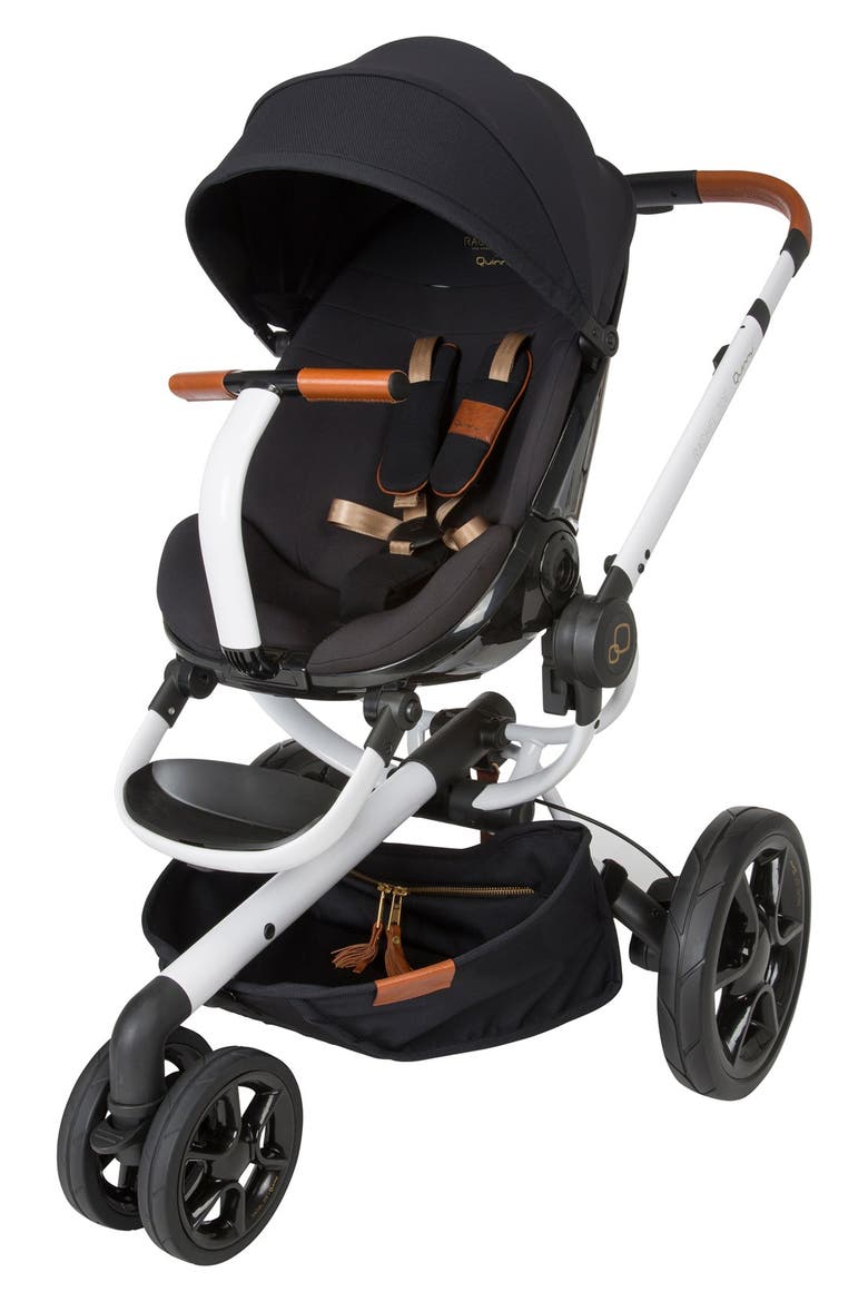 Quinny® x Rachel Zoe Moodd Jet Set Special Edition Single Stroller, Main, color, WHITE