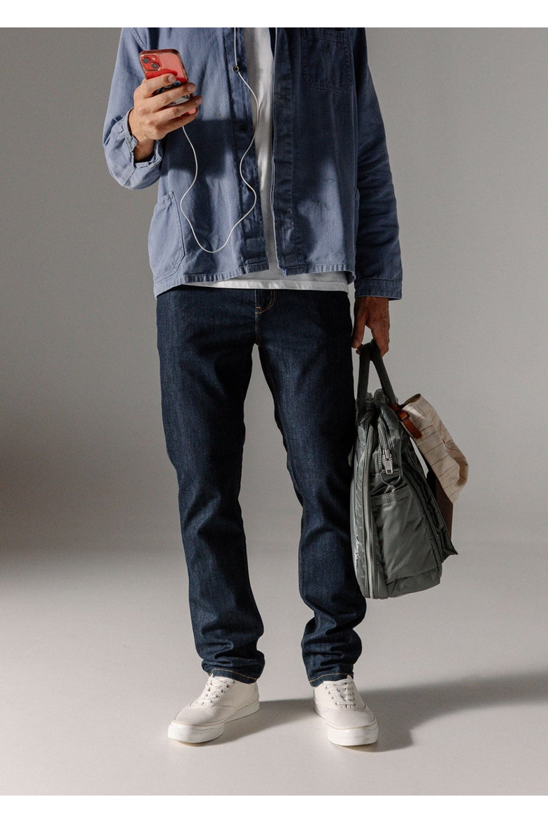 Performance Denim Taper, Main, color, HERITAGE RINSE