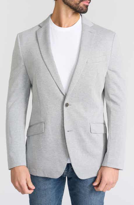 SAVILE ROW CO Textured Neat Knit Sport Coat