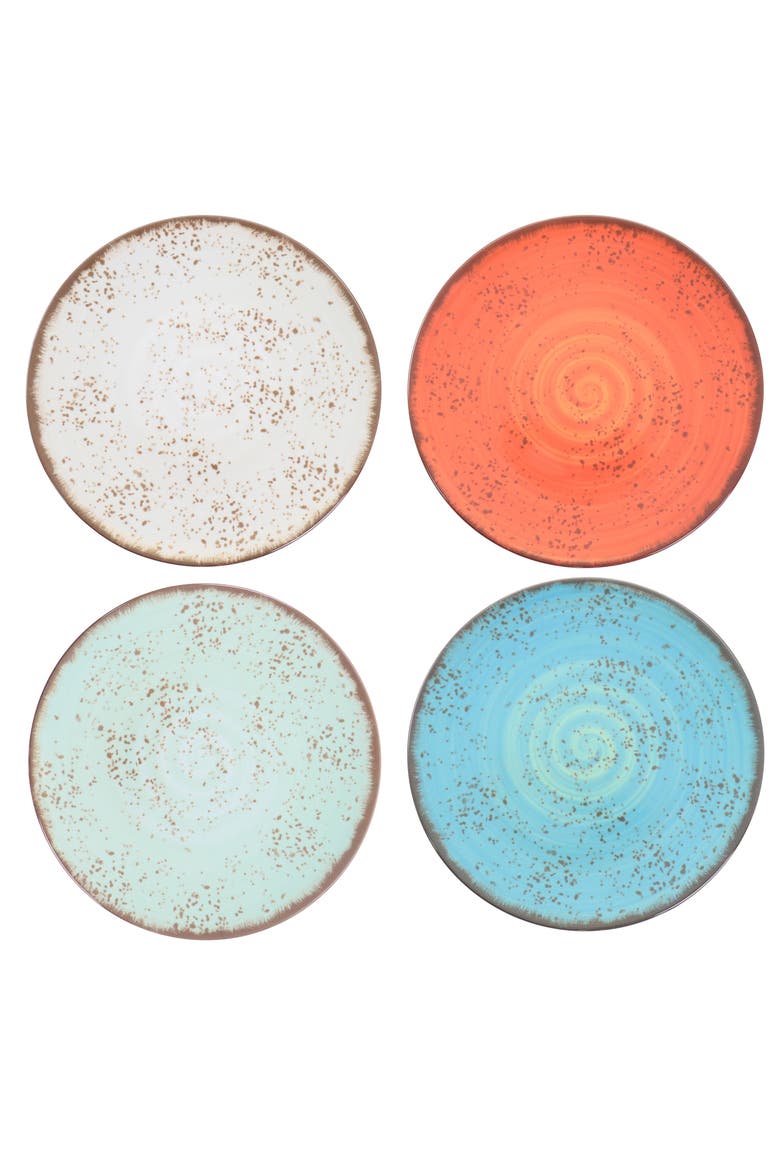 Pryce 12 Piece Melamine Dinnerware Set, Alternate, color, White
