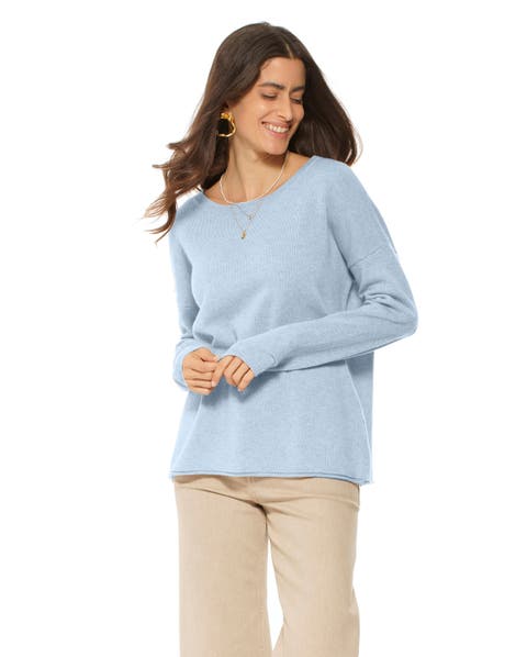 Pure Cashmere Lightweight Relaxed Crewneck Sweater