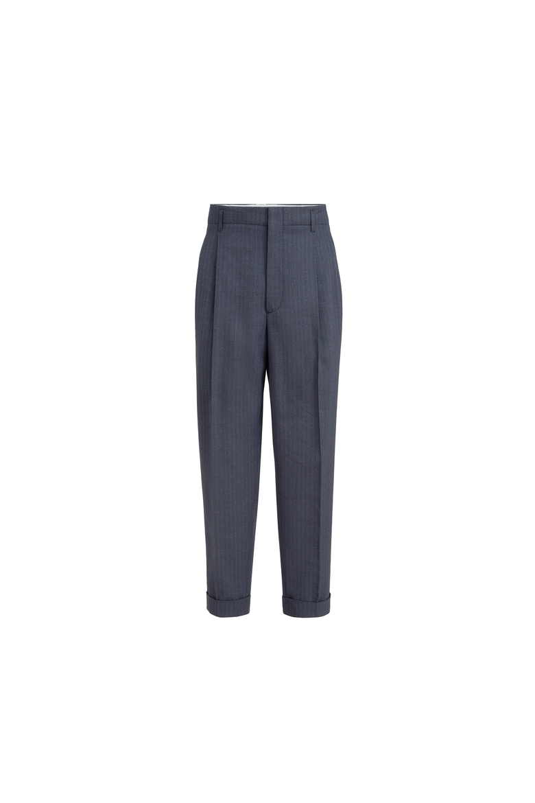 Chevron trousers, Alternate, color, Navy Blue