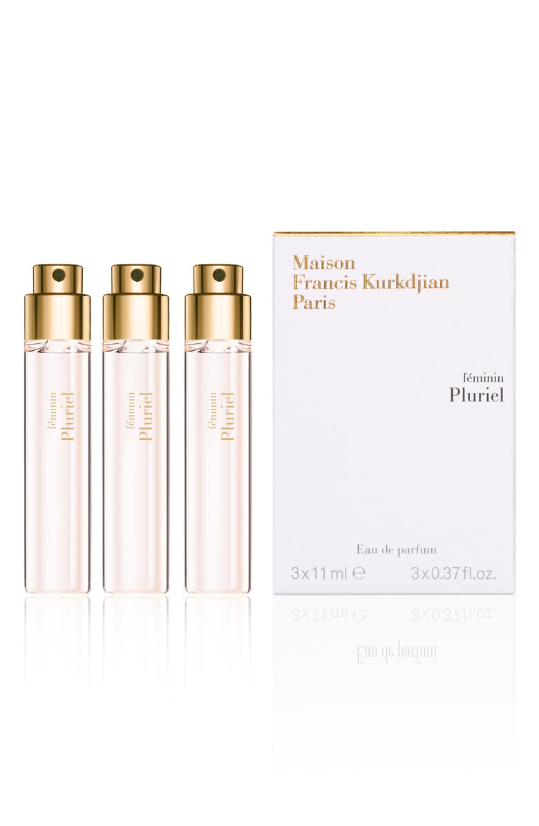 Maison Francis Kurkdjian Paris Féminin Pluriel Eau de Parfum Refill Trio, Main, color, 