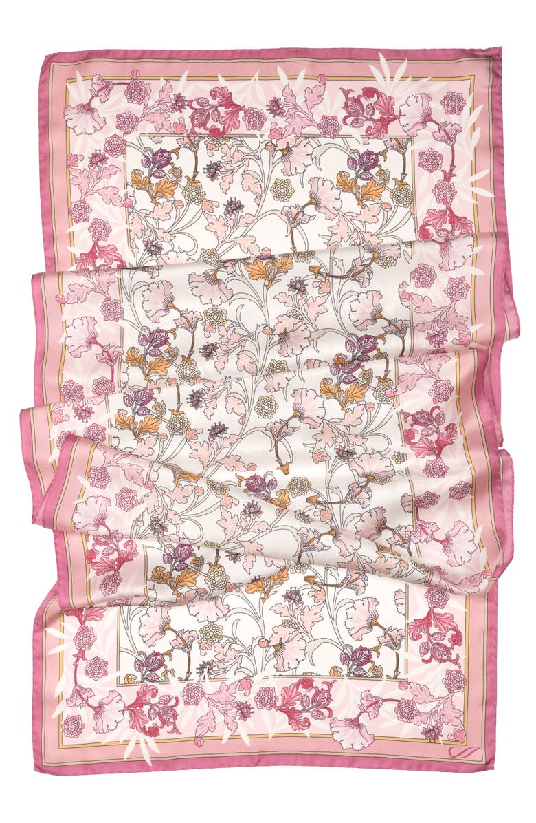 Elizabetta Ofelia - Long Silk Scarf for Women, Alternate, color, Pink