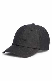 AllSaints Denim Baseball Cap