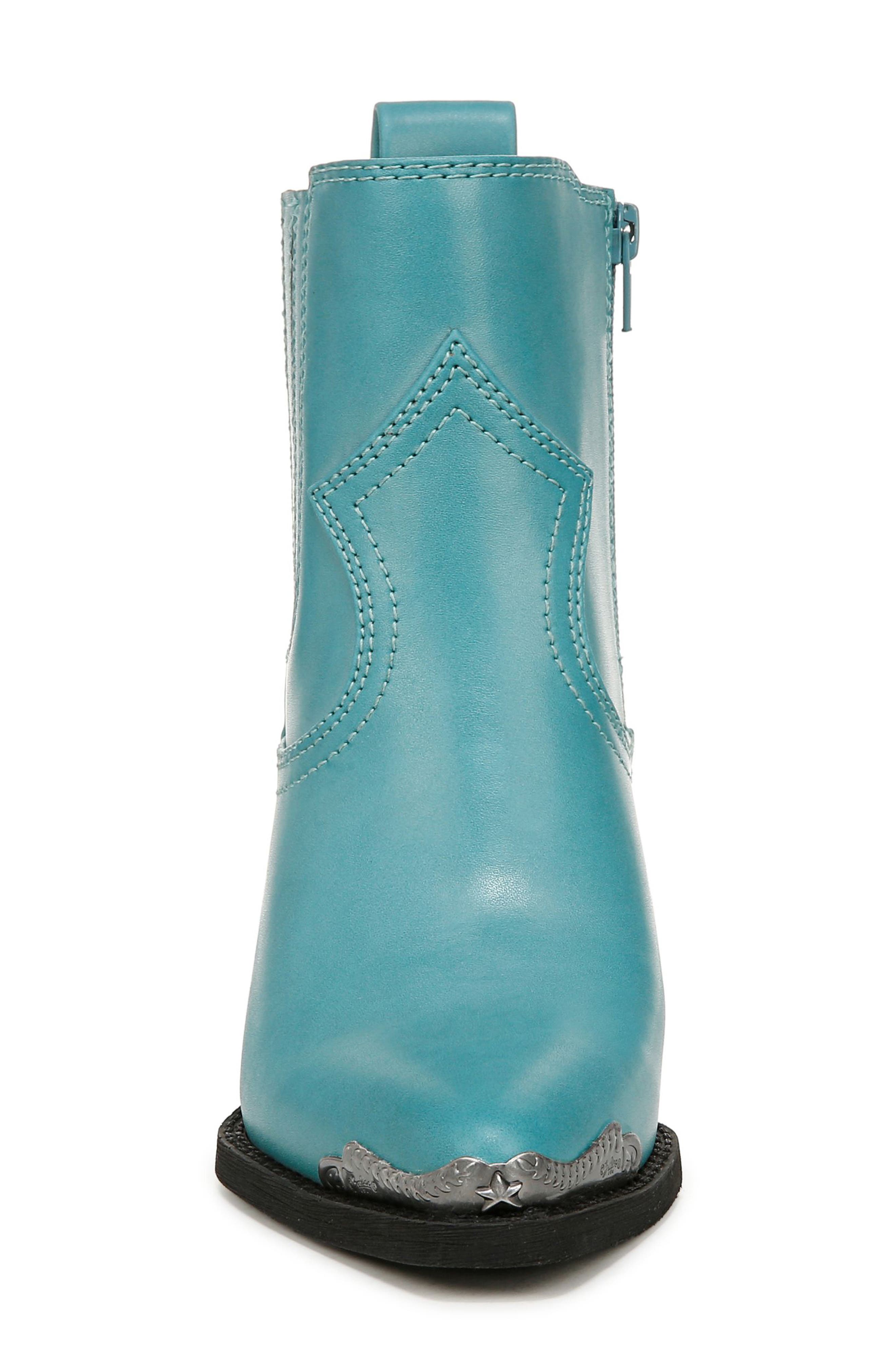 Zodiac Raylin Western Boot, Alternate, color, Turquoise