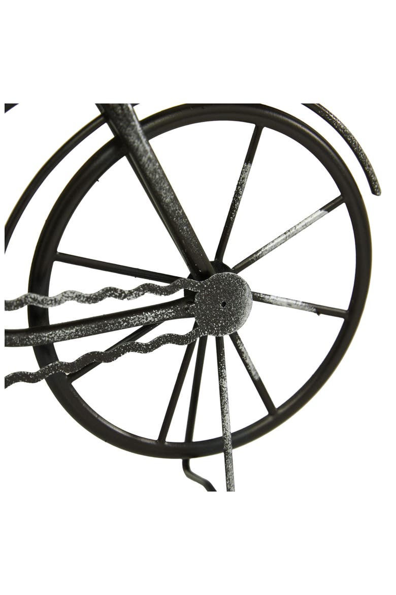 Set of 2 Bicycle Clocks, Alternate, color, BLACK