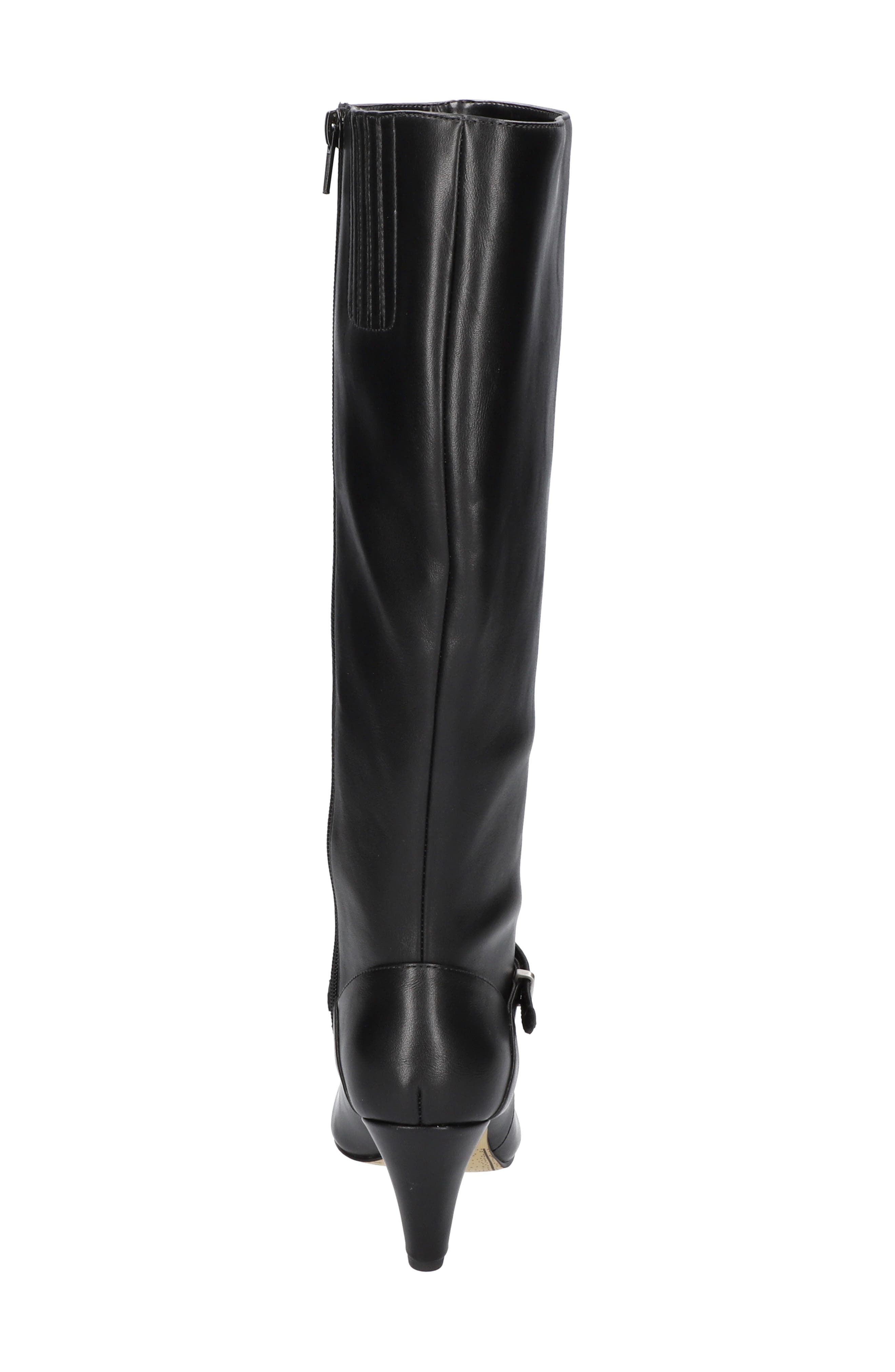 Sasha Knee High Boot, Alternate, color, BLACK