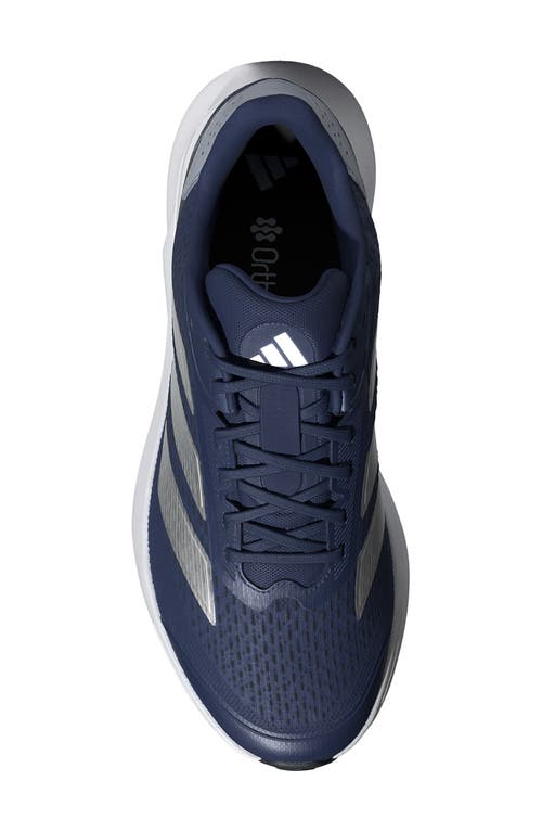 Adidas Originals Adizero Sl Running Shoe In Dark Blue/silver/halo Silver