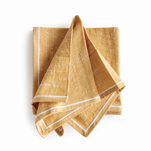 Saffron Dinner Napkins Set of 4
