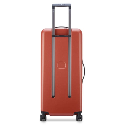 Delsey Paris Turenne 2.0 Large Checked 29 Inch Spinner Luggage In Brown