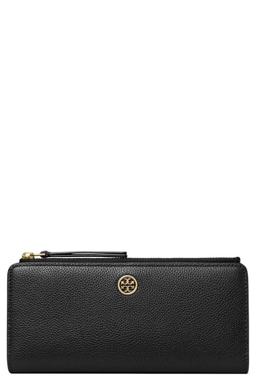 Tory Burch Slim Robinson Pebble Bifold Wallet