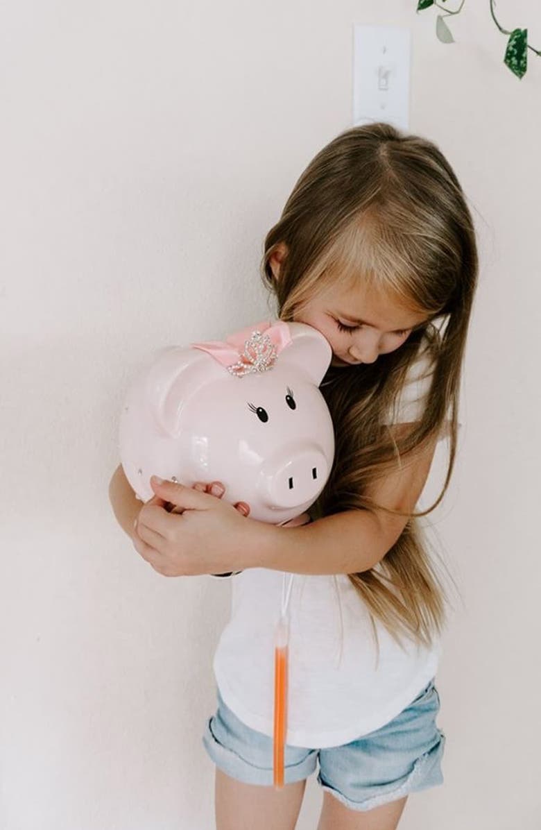Child to Cherish Princess Pig Piggy Bank, Alternate, color,