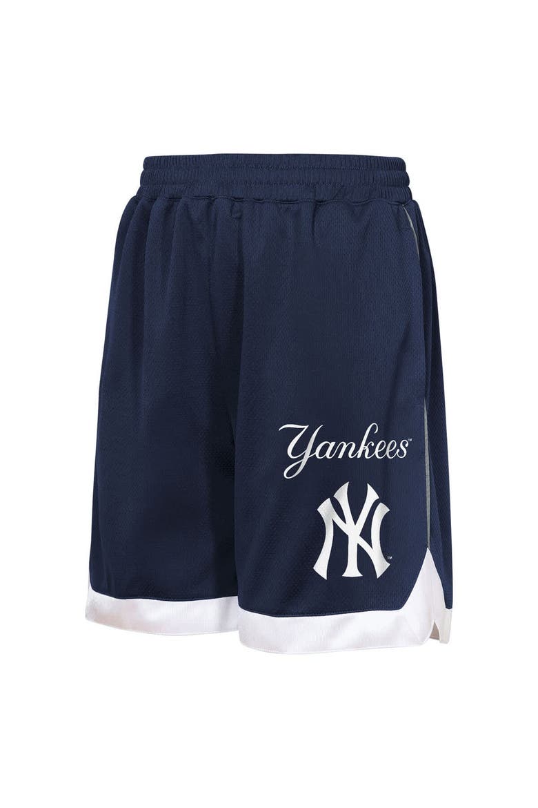 Youth Outerstuff  Navy New York Yankees Big League All Star Fashion Shorts, Alternate, color, Navy