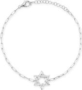 GLAZE JEWELRY Star of David Pendant Bracelet