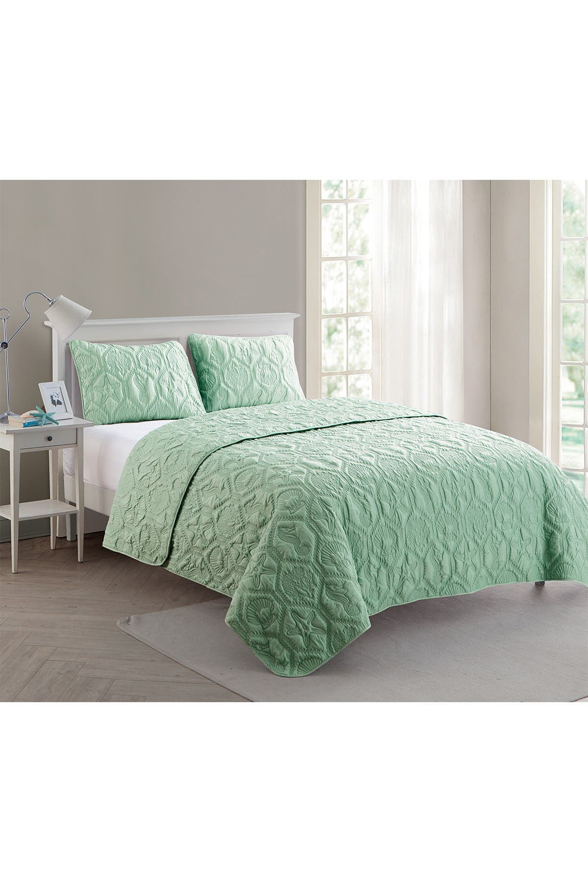 VCNY HOME Shore Embossed Quilt Set - King | Nordstromrack