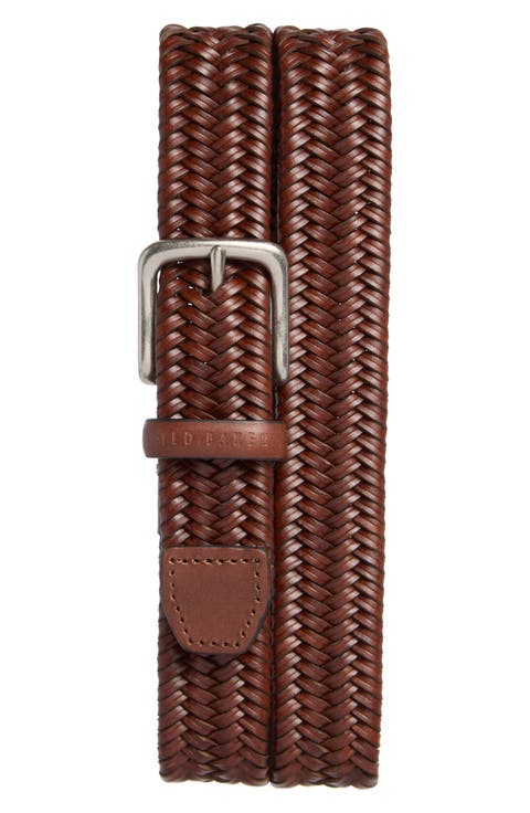 Braided Leather Belt