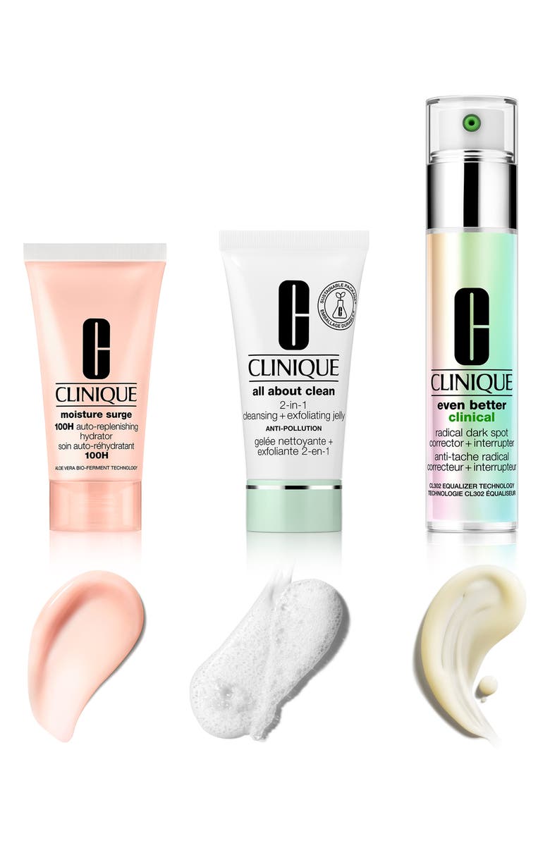 Clinique Better, Brighter Skin Set USD $81 Value, Alternate, color, 