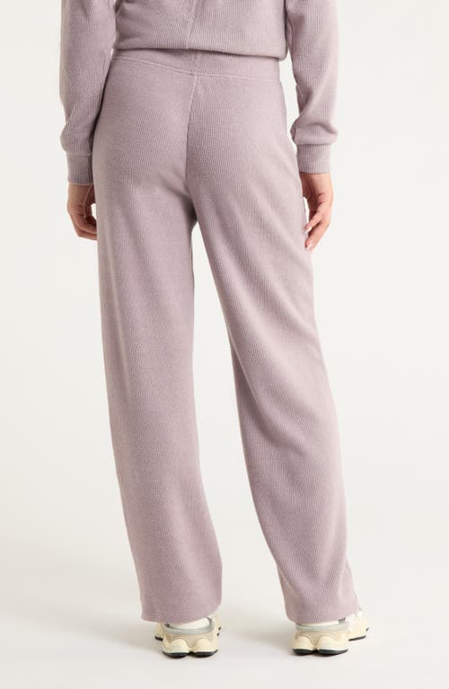 Zella Cozy Waffle Knit Pants In Multi