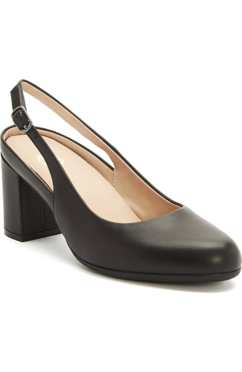 ABEO Tempo Slingback, Main, color, Black - Regular