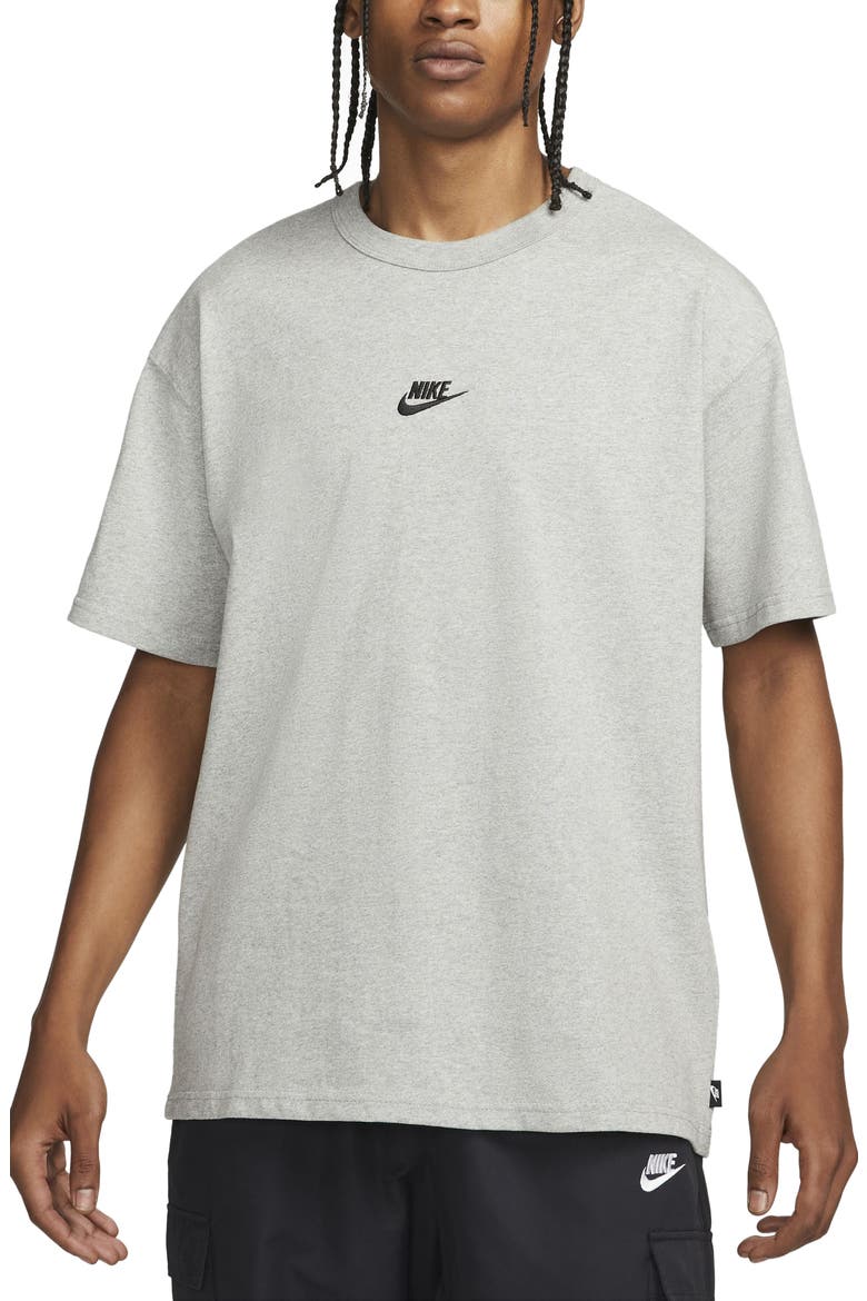 Premium Essential Cotton T-Shirt, Main, color, 063 D GR H