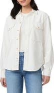 PAIGE River Stretch Cotton Blend Shirt