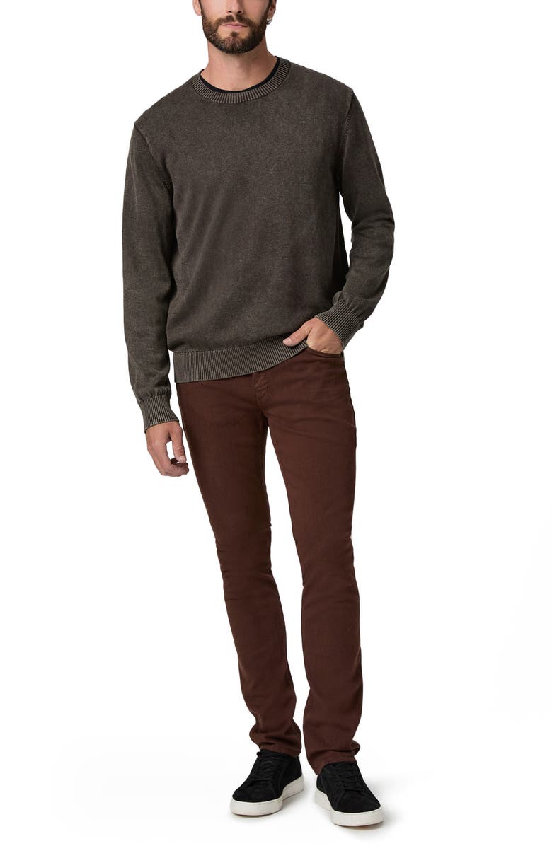 PAIGE Lennox Transcend Slim Jeans, Alternate, color, Sumatra Blend