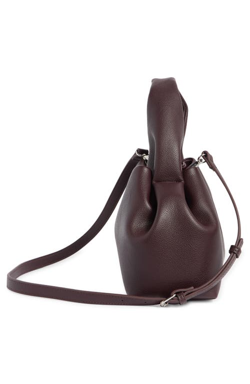 Bcbg Pleated Top Handle Bag In Brown