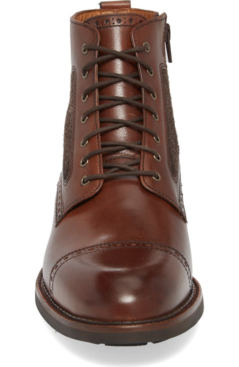Johnston & Murphy J&M 1850 Fullerton Zip Boot, Alternate, color,