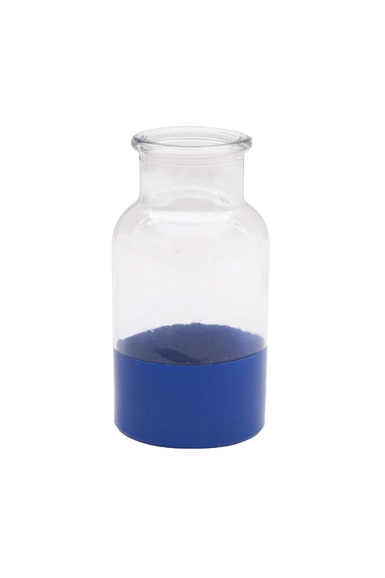 Maxwell Glass Blue Filled Vase, Alternate, color, Blue