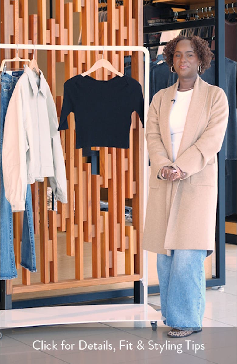 Cruz Crop Rib Top, sales video thumbnail