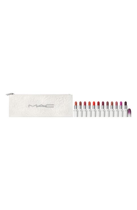 Lips By The Dozen Mini Lipstick Set $180 Value