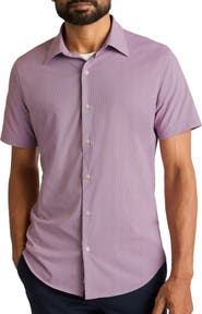 Bonobos Tech Slim Fit Floral Short Sleeve Button-Up Shirt