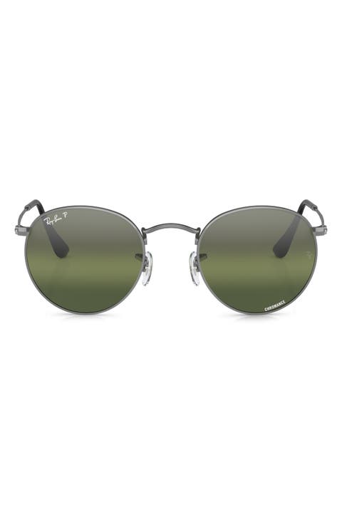 50mm Round Polarized Sunglasses