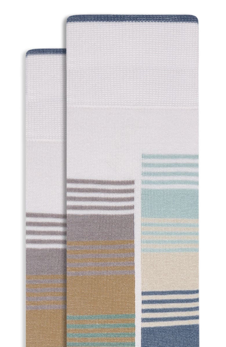 Bugatchi Geo Pattern Mercerized Cotton Blend Dress Socks, Alternate, color, 