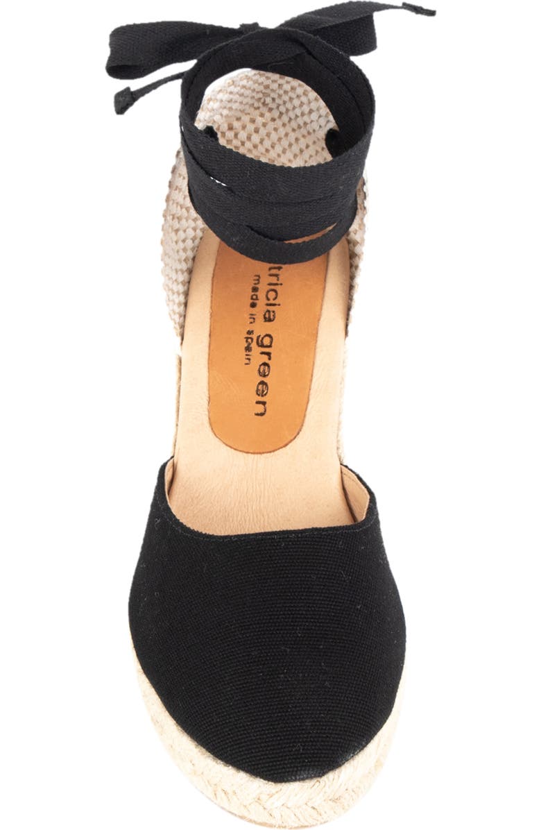 patricia green Leon Espadrille Lace-Up Wedge, Alternate, color,