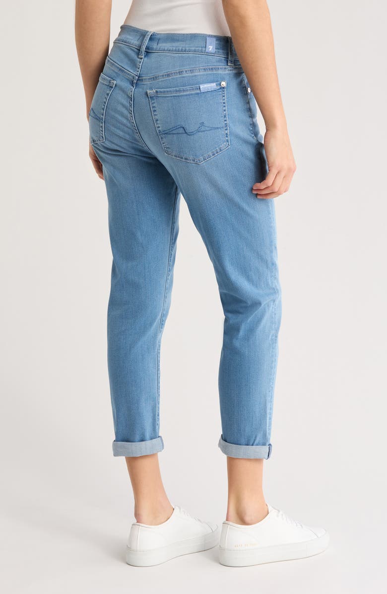 7 For All Mankind Josefina Ankle Crop Boyfriend Jeans, Alternate, color,