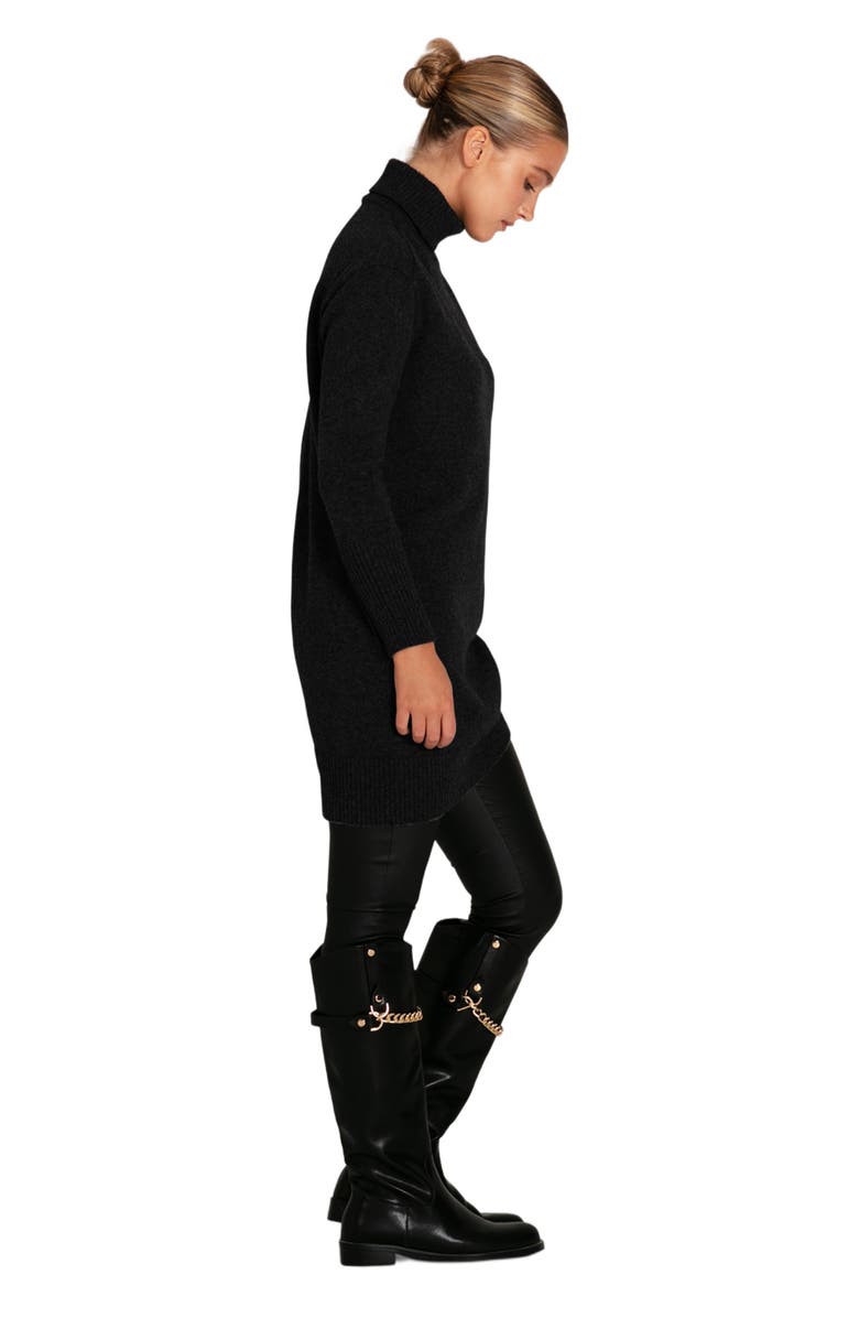 Belle & Bloom Nothing Compares Knit Dress, Alternate, color, Black