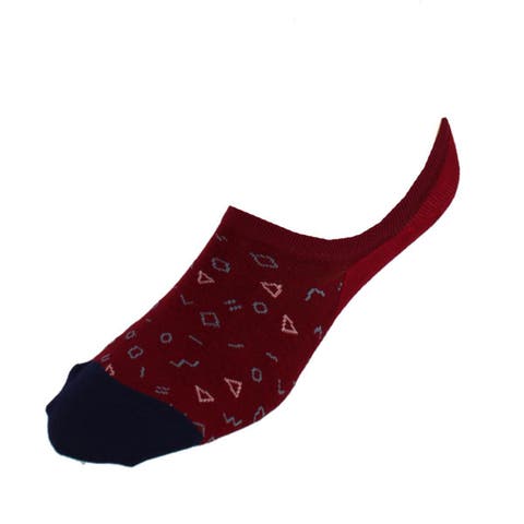 Men's Distinct No-Show Premium Novelty Socks (1 Pair)