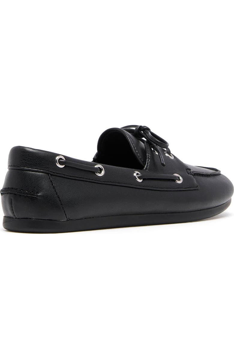 Therapy Australia Sailor Boat Shoe, Alternate, color, Black Pu