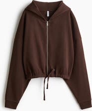 H&M Drawstring Zip-through Hoodie