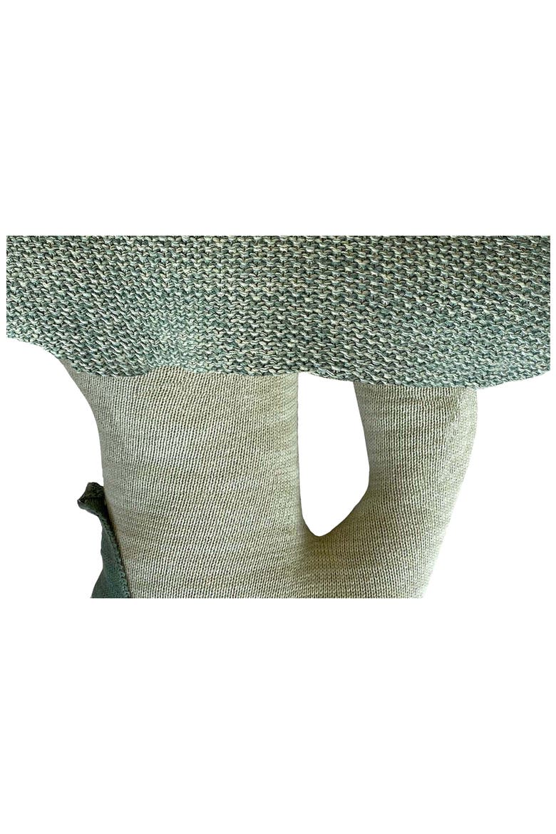 Brucy the Broccoli Knit Accent Pillow, Alternate, color, DARK GREEN LIGHT GREEN