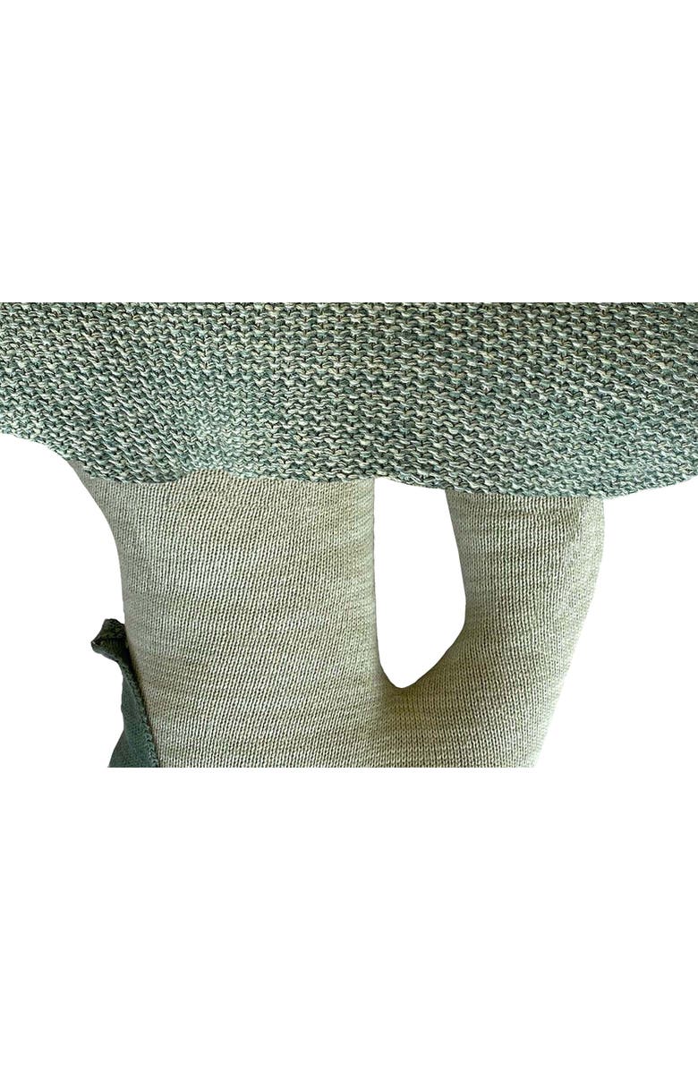 Lorena Canals Brucy the Broccoli Knit Accent Pillow, Alternate, color, Dark Green Light Green