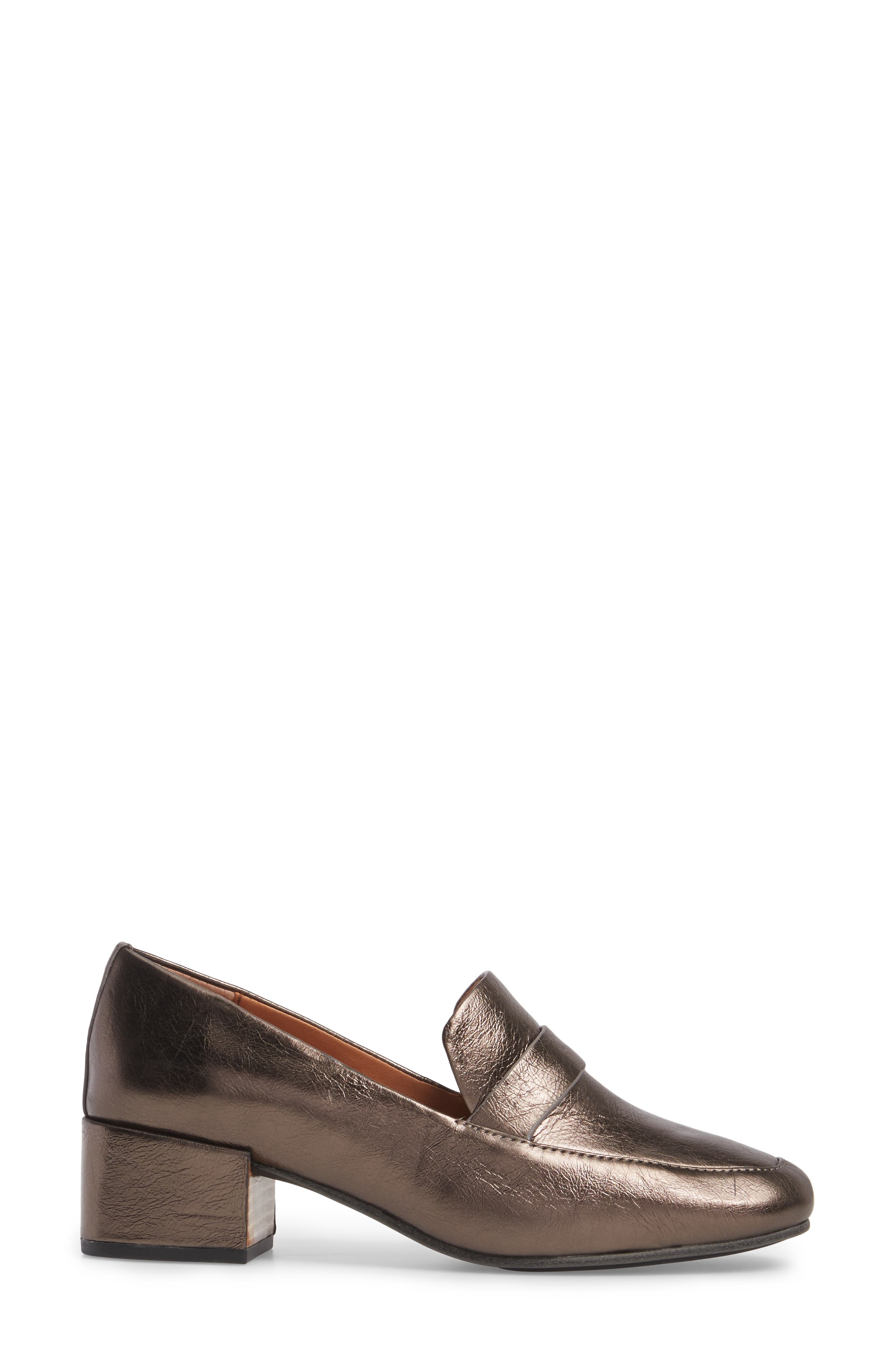 Gentle Souls Eliott Block Heel Loafer, Alternate, color, 